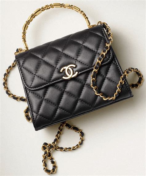 black chanel bag with chain|chanel clutch with chain 2020.